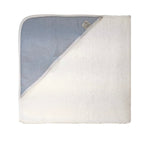 Blue Oxford Hooded Baby Towel