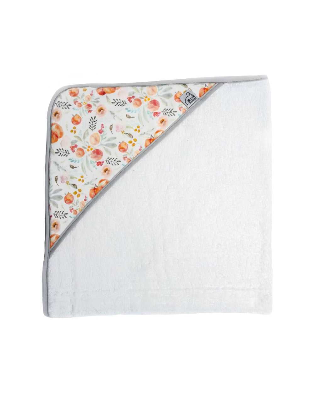 Just Peachy Hooded Baby Towel