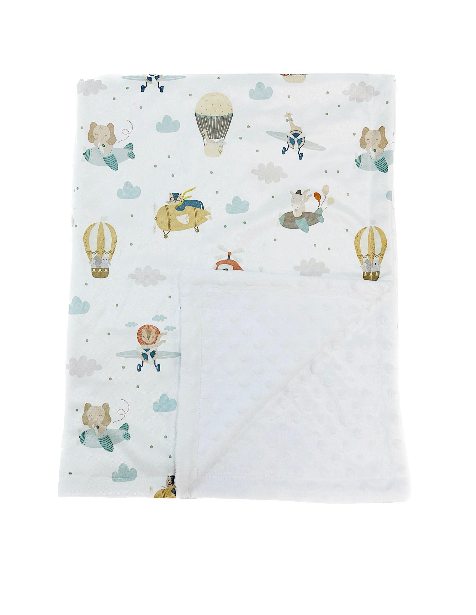 Explorer Minky Dot Baby Blanket