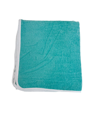 Stork & Loom Bath Set Teal Terry Cloth