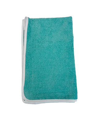 Stork & Loom Bath Set Teal Terry Cloth