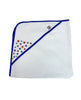 4th of July Blue Hooded Towel