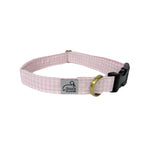 Pet Collar - Pink Gingham