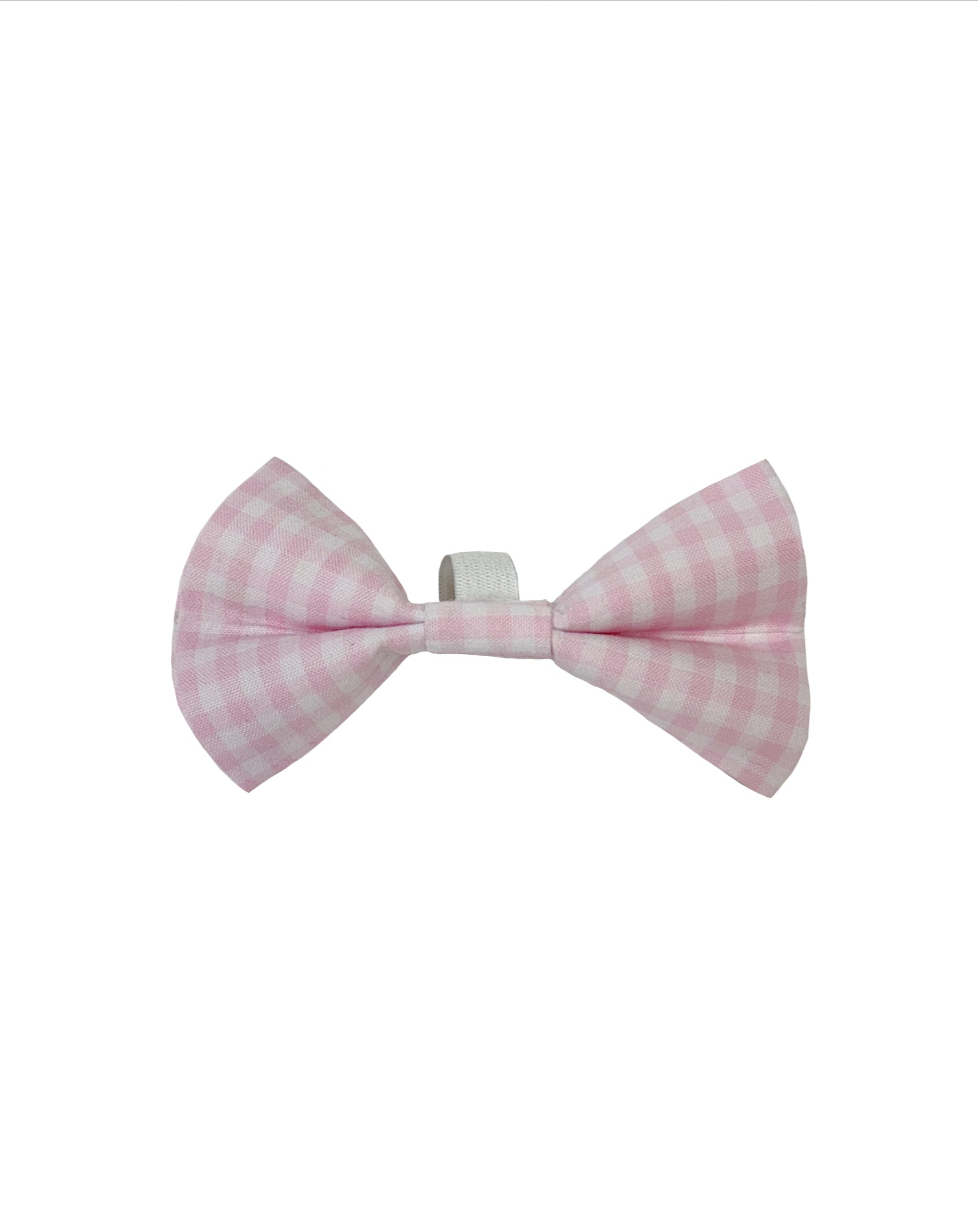 Pet Bow Tie - Pink Gingham