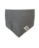 Pet Bandana - Black Gingham