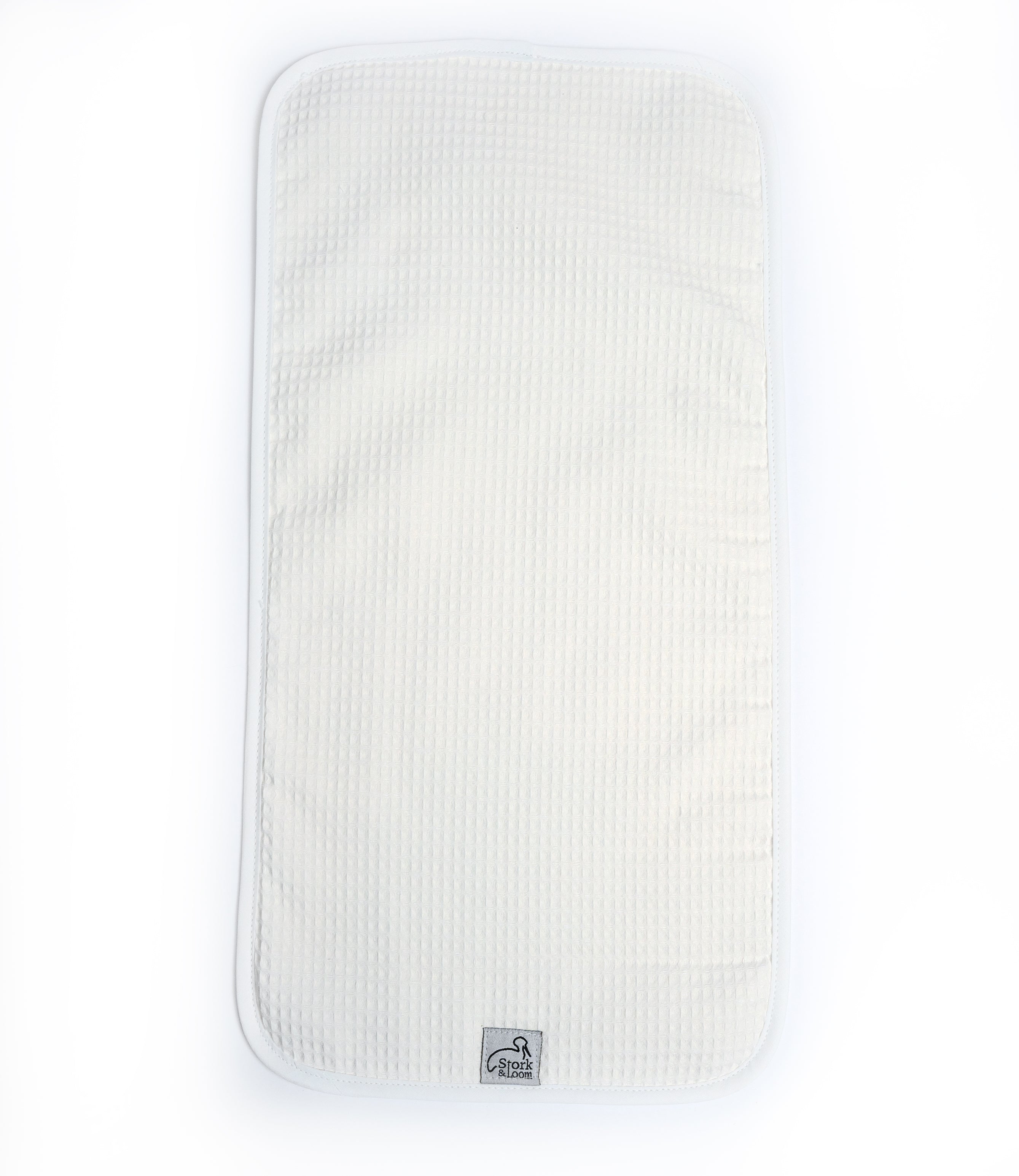 Waffle Face Burping Cloth