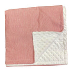 Red Seersucker Baby Blanket